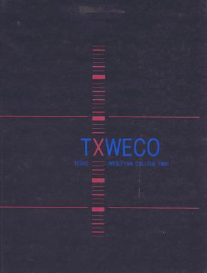 Primary view of object titled 'TXWECO, Yearbook of Texas Wesleyan College, 1986'.