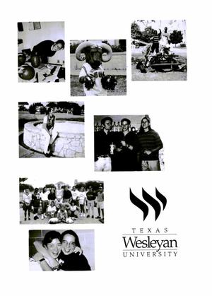 Primary view of object titled 'Ram's Horn, Yearbook of Texas Wesleyan University, 1996'.