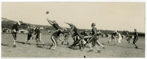 Primary view of object titled 'Early Schreiner Institute Football Game'.