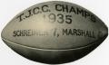 Photograph: 1935 T.J.C.C. Champions Football, Marshall O.