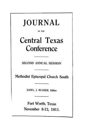 Journal of the Central Texas Conference, Second Annual Session, Methodist Episcopal Church South
