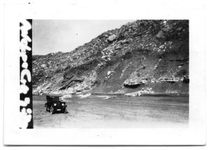 Primary view of object titled 'Car by Cliff'.