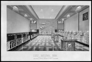 Primary view of object titled 'Bank Lobby'.