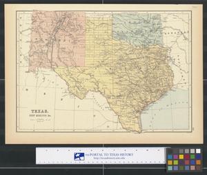 Primary view of object titled 'Texas, New Mexico &c.'.
