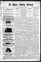 Thumbnail image of item number 1 in: 'El Paso Daily Times. (El Paso, Tex.), Vol. 5, No. 81, Ed. 1 Friday, July 24, 1885'.