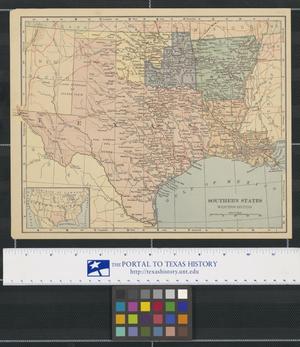 Primary view of object titled 'Southern States: Western Section'.