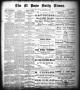 Primary view of The El Paso Daily Times. (El Paso, Tex.), Vol. 2, No. 172, Ed. 1 Friday, September 21, 1883