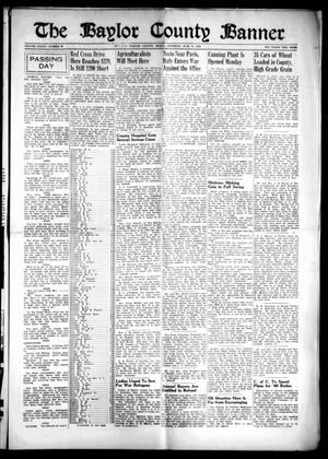 Primary view of object titled 'The Baylor County Banner (Seymour, Tex.), Vol. 45, No. 40, Ed. 1 Thursday, June 13, 1940'.