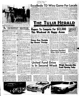 Primary view of The Tulia Herald (Tulia, Tex.), Vol. 63, No. 38, Ed. 1 Thursday, September 23, 1971
