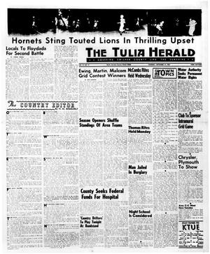 Primary view of object titled 'The Tulia Herald (Tulia, Tex.), Vol. 59, No. 37, Ed. 1 Thursday, September 14, 1967'.