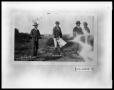 Primary view of Howard Merry, D. M. Mathews, and V. C. Perini, Jr. at Matthews Ranch