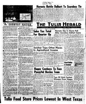 Primary view of The Tulia Herald (Tulia, Tex.), Vol. 63, No. 39, Ed. 1 Thursday, September 30, 1971