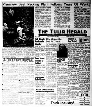 Primary view of object titled 'The Tulia Herald (Tulia, Tex.), Vol. 61, No. 19, Ed. 1 Thursday, May 8, 1969'.