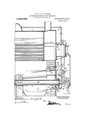 Primary view of object titled 'Automatic Feed-Water Steam-Generator'.