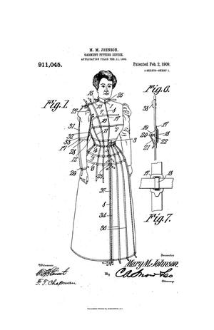 Primary view of object titled 'Garment-Fitting Device.'.