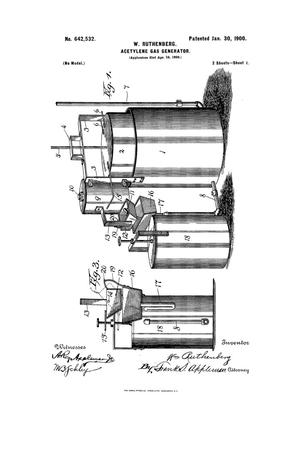 Primary view of object titled 'Acetylene-Gas Generator.'.