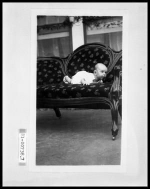 Primary view of object titled 'Baby On Couch'.