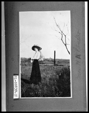 Primary view of object titled 'Young Woman in Field'.