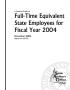 Report: A Summary Report on Full-Time Equivalent State Employees for Fiscal Y…