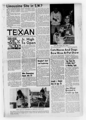 Primary view of object titled 'The Bellaire & Southwestern Texan (Bellaire, Tex.), Vol. 13, No. 20, Ed. 1 Wednesday, July 20, 1966'.
