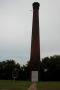 Primary view of Red-brick smokestack of the Texas Pacific Coal and Oil Company, Thurber