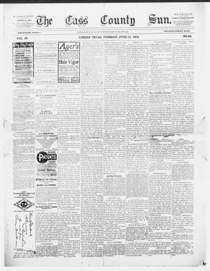 Primary view of object titled 'The Cass County Sun., Vol. 29, No. 22, Ed. 1 Tuesday, June 14, 1904'.