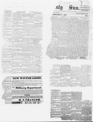 Primary view of object titled 'The Cass County Sun., Vol. 28, No. 5, Ed. 1 Tuesday, February 17, 1903'.