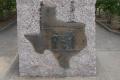 Thumbnail image of item number 1 in: 'Monument on former Taylor County Courthouse grounds, close up'.
