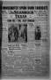 Primary view of The Shamrock Texan (Shamrock, Tex.), Vol. 33, No. 60, Ed. 1 Saturday, July 18, 1936