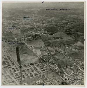 Primary view of object titled '[Aerial View of Airports]'.