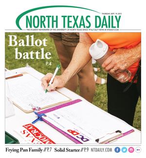 Primary view of object titled 'North Texas Daily (Denton, Tex.), Vol. 101, No. 7, Ed. 1 Thursday, September 19, 2013'.