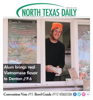 Primary view of object titled 'North Texas Daily (Denton, Tex.), Vol. 101, No. 26, Ed. 1 Tuesday, December 3, 2013'.
