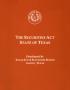 Book: The Securities Act, State of Texas