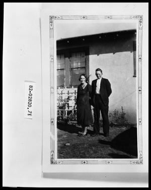 Primary view of object titled 'Couple in Yard'.