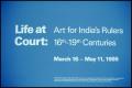 Photograph: Life at Court: Art for India's Rulers, 16th-19th Centuries [Photograp…