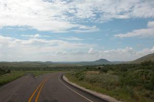 Primary view of object titled 'West Texas vista, from Highway 118'.
