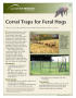 Book: Corral Traps for Feral Hogs