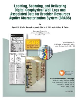 Primary view of object titled 'Locating, Scanning, and Delivering Digital Geophysical Well Logs and Associated Data for Brackish Resources Aquifer Characterization System (BRACS)'.
