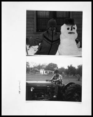 Primary view of object titled 'Girl with Snowman'.