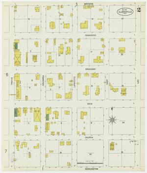 Primary view of object titled 'Clarksville 1901 Sheet 2'.