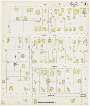 Primary view of object titled 'Denton 1901 Sheet 4'.