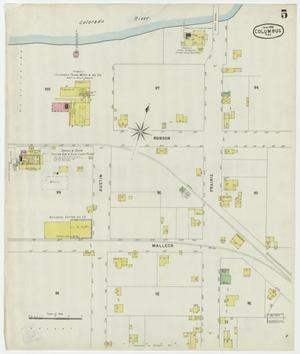 Primary view of object titled 'Columbus 1896 Sheet 5'.