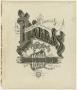 Thumbnail image of item number 1 in: 'Dallas 1899 - Title Page'.