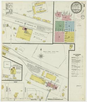 Primary view of object titled 'Clarksville 1896 Sheet 1'.