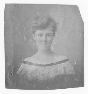Primary view of object titled '[Photograph of a Woman]'.