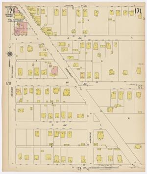 Primary view of object titled 'Fort Worth 1923 Vol 2 Sheet 171'.