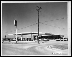 Primary view of object titled 'Gulf Service Station'.
