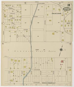 Primary view of object titled 'Gonzales 1922 Sheet 11'.