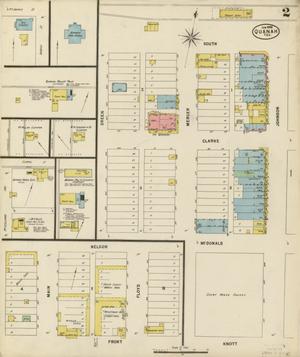 Primary view of object titled 'Quanah 1898 Sheet 2'.