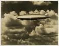 Photograph: [Photograph of the Hindenburg over Lakehurst, New Jersey]